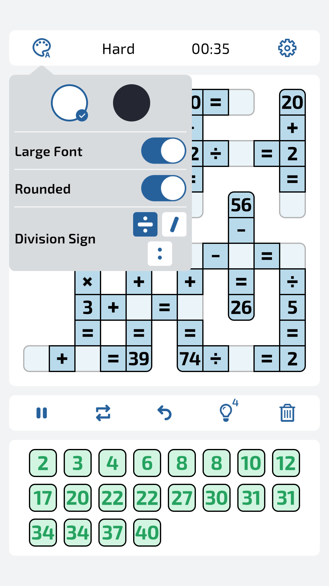 Math Crossword: Improve Your Arithmetic screenshot 11