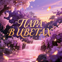 Пара в цветах