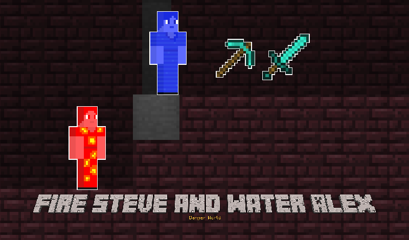 Fire Steve and Water Alex game cover