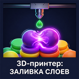 3D-принтер: Заливка слоев