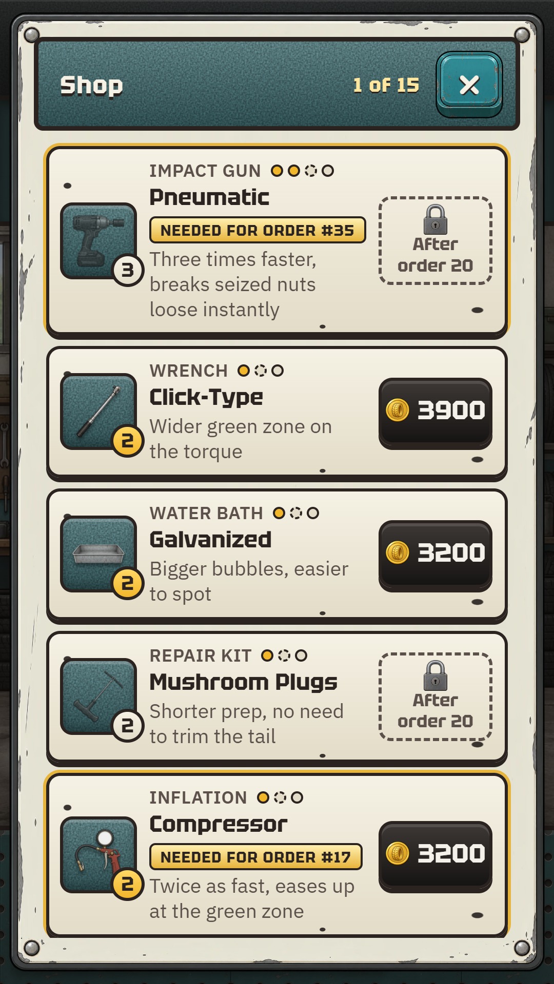 Tire Shop: Wheel Repair Simulator screenshot 14
