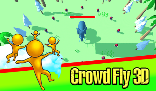 Crowd Fly 3D