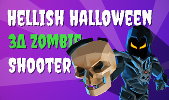 Hellish Halloween 3D Zombie Shooter