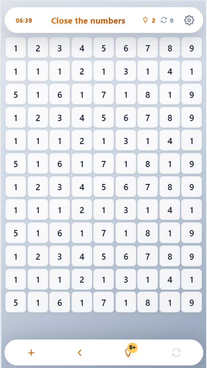 Close the numbers screenshot 4