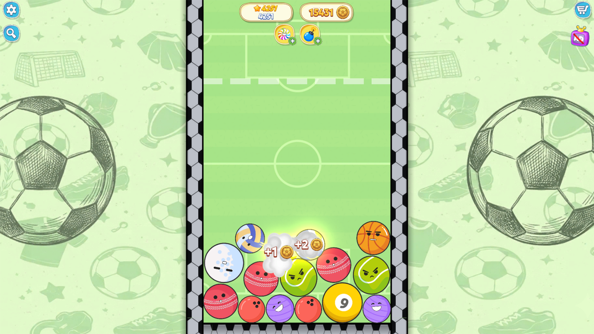 Соединяй мячи: Спортивная арена — screenshot 3