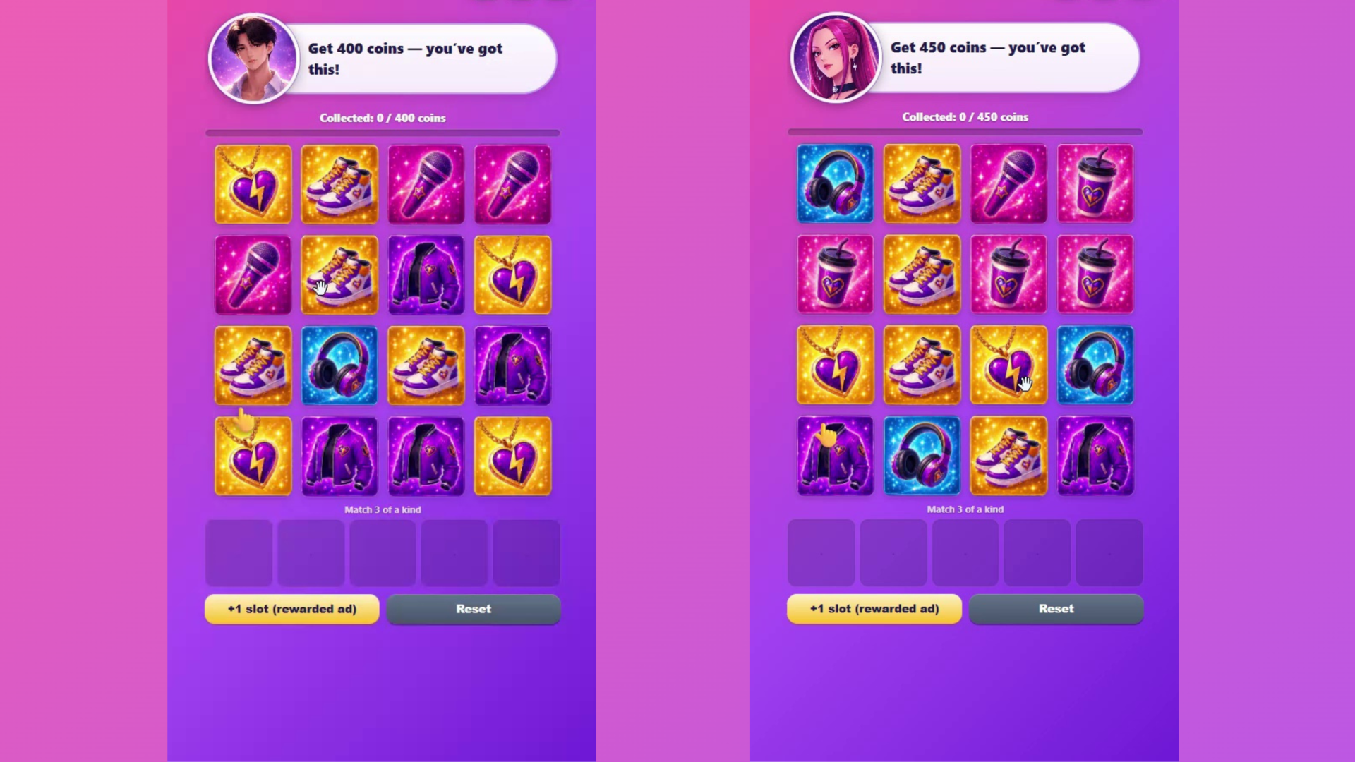 K-pop. Sort items with Huntrix — screenshot 2