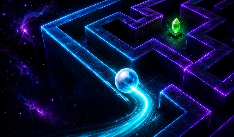 Sliding Maze game cover