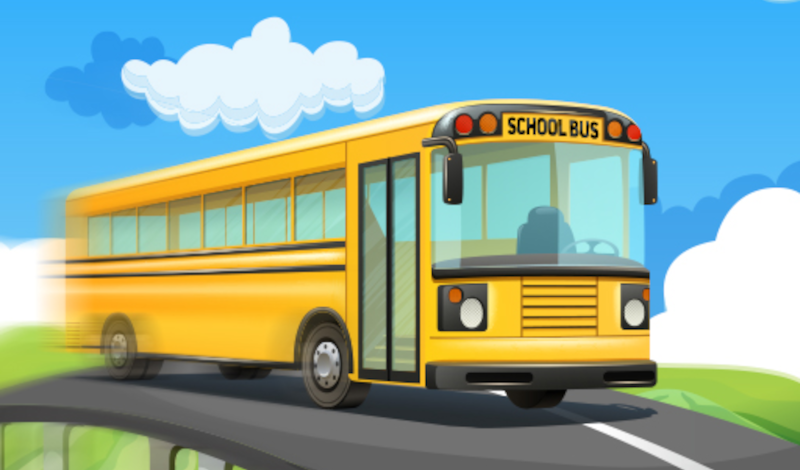 School Bus Racing game cover
