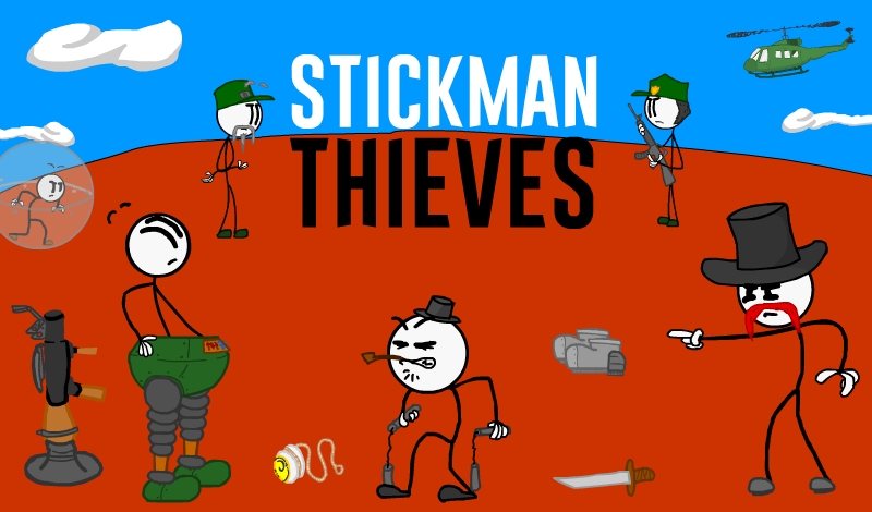 Stickman Thieves game cover