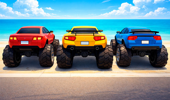 Scale the wheels