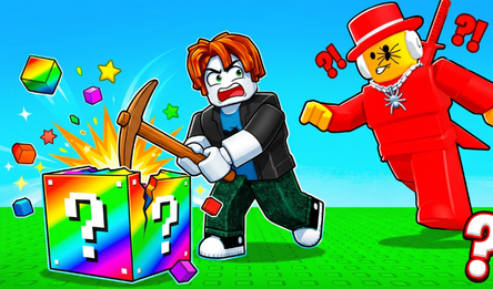 Obby: Destroy Lucky Blocks and Get Brainrots