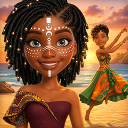African Princesses: Style Island