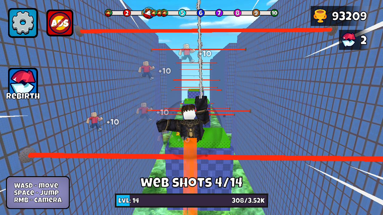+1 Web Swing Escape — screenshot 1