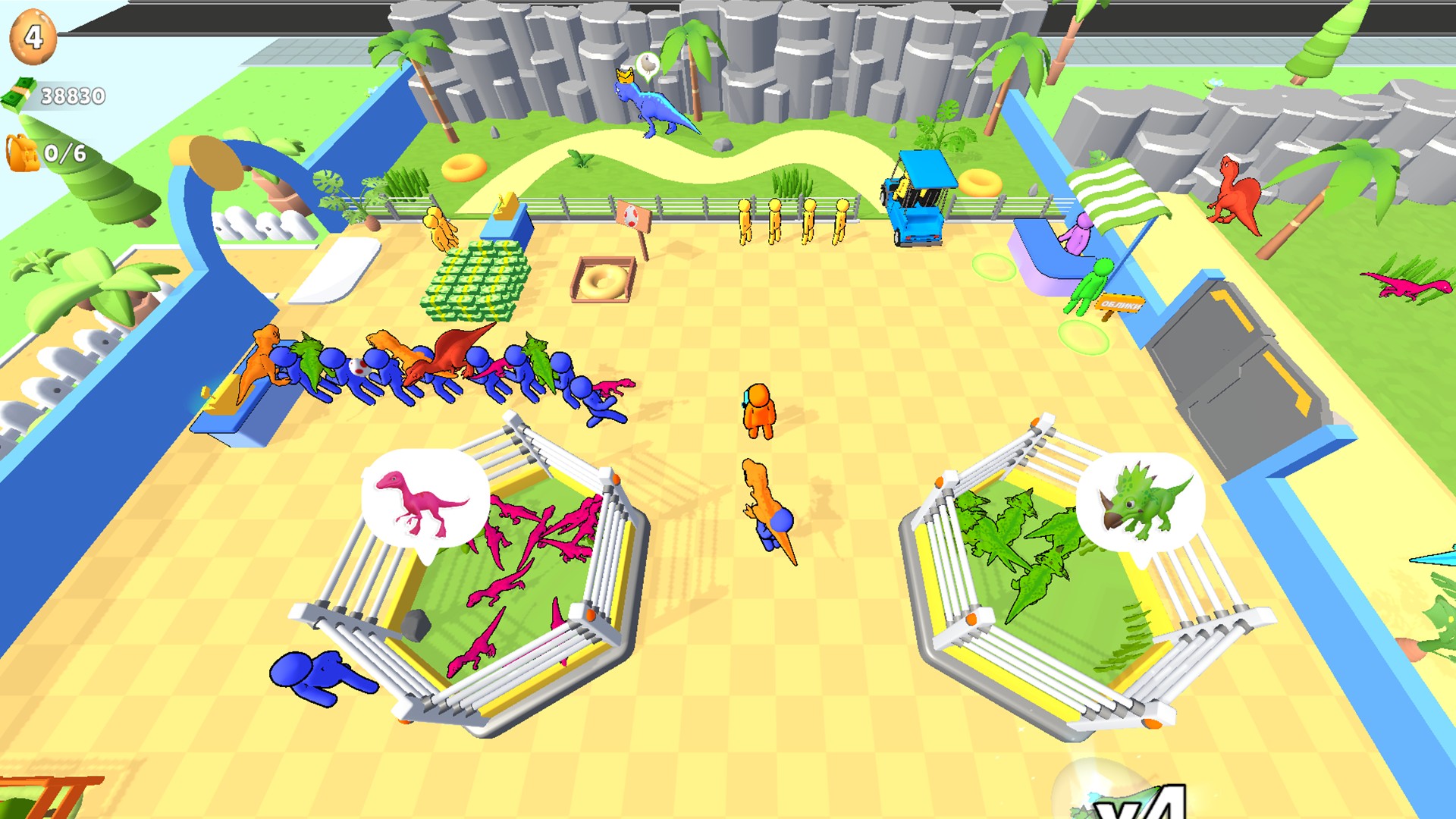 My dinosaur farm screenshot