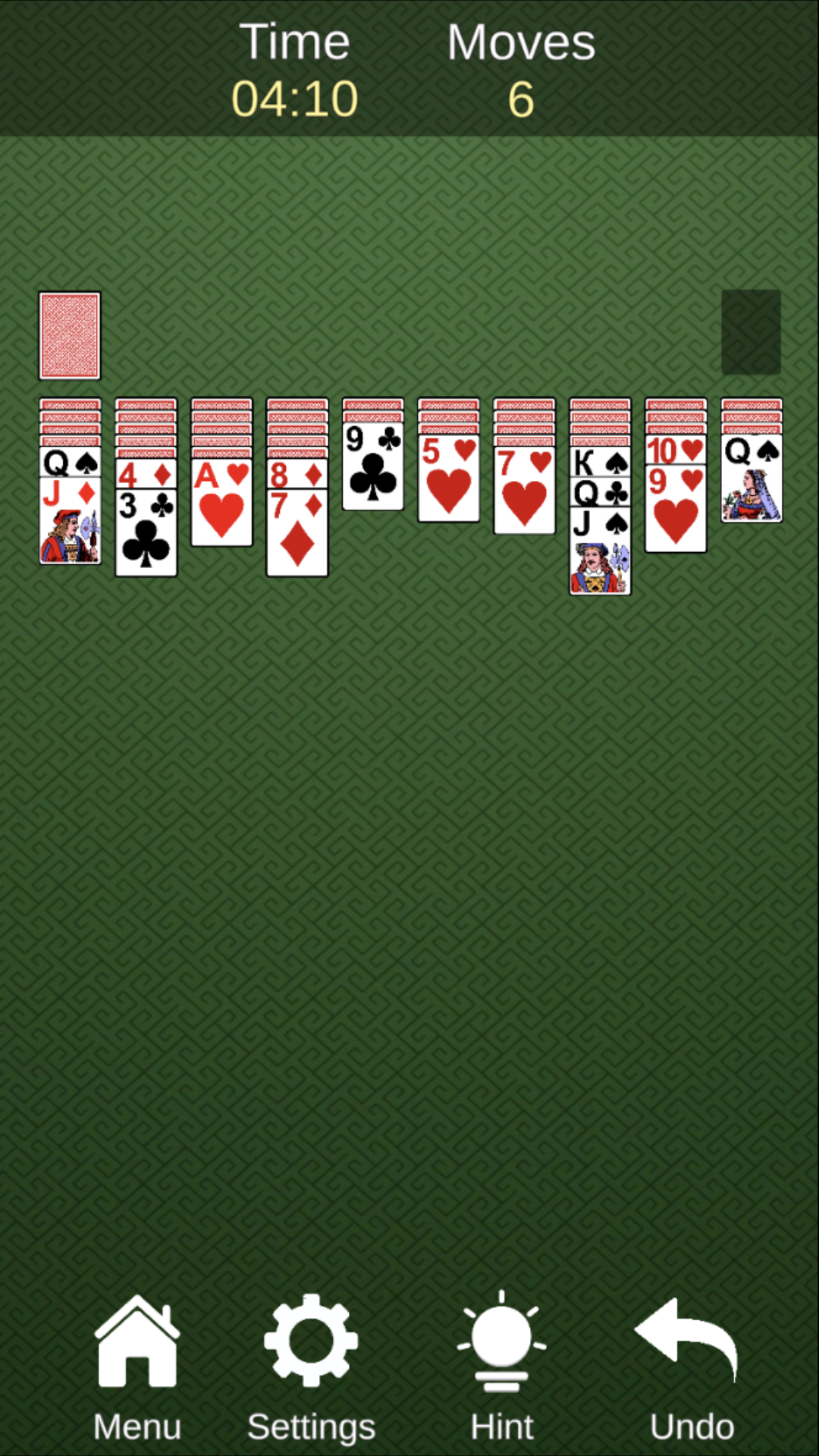 Spider: Solitaire 1, 2 or 4 suits for free screenshot 6