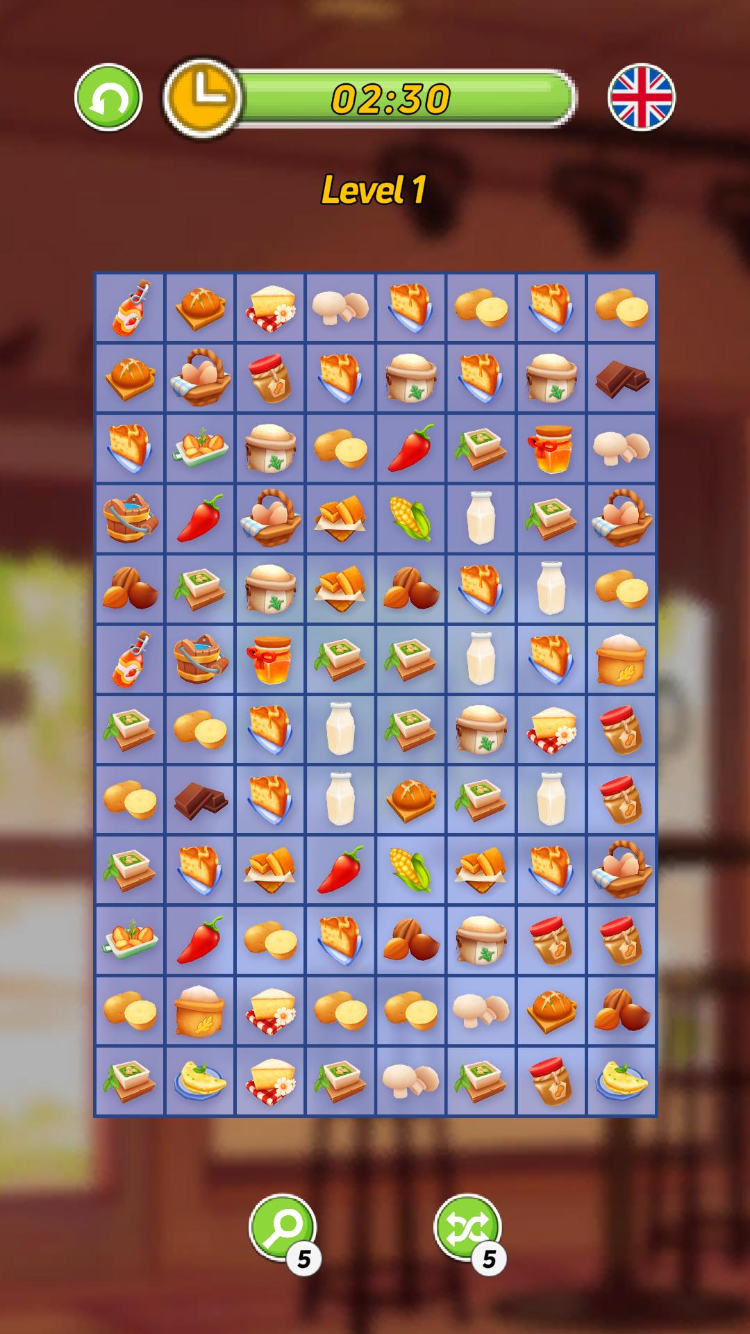 Mahjong: Food Connect screenshot 3