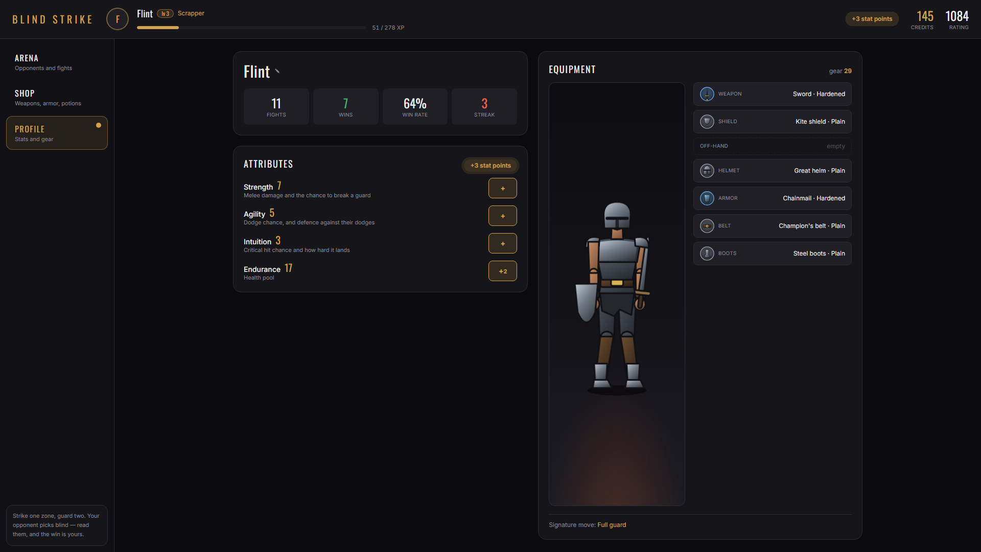 Blind Strike — screenshot 4