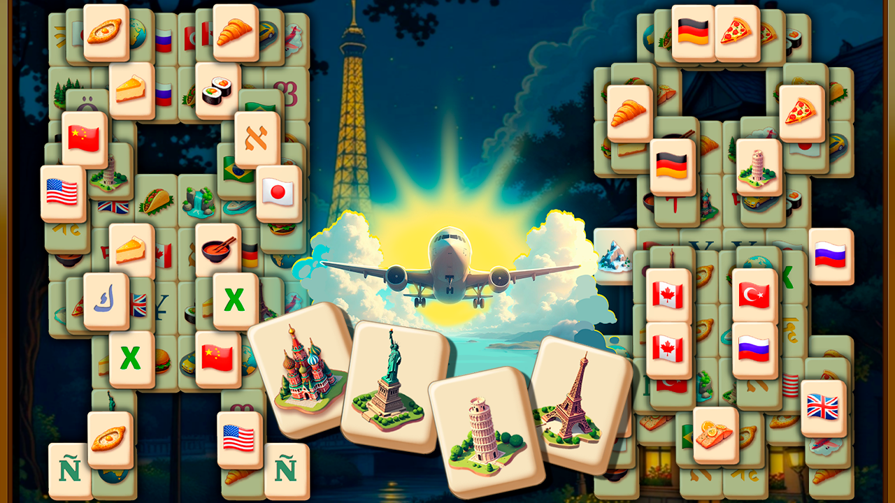 Mahjong Travel - Puzzle Around The World screenshot