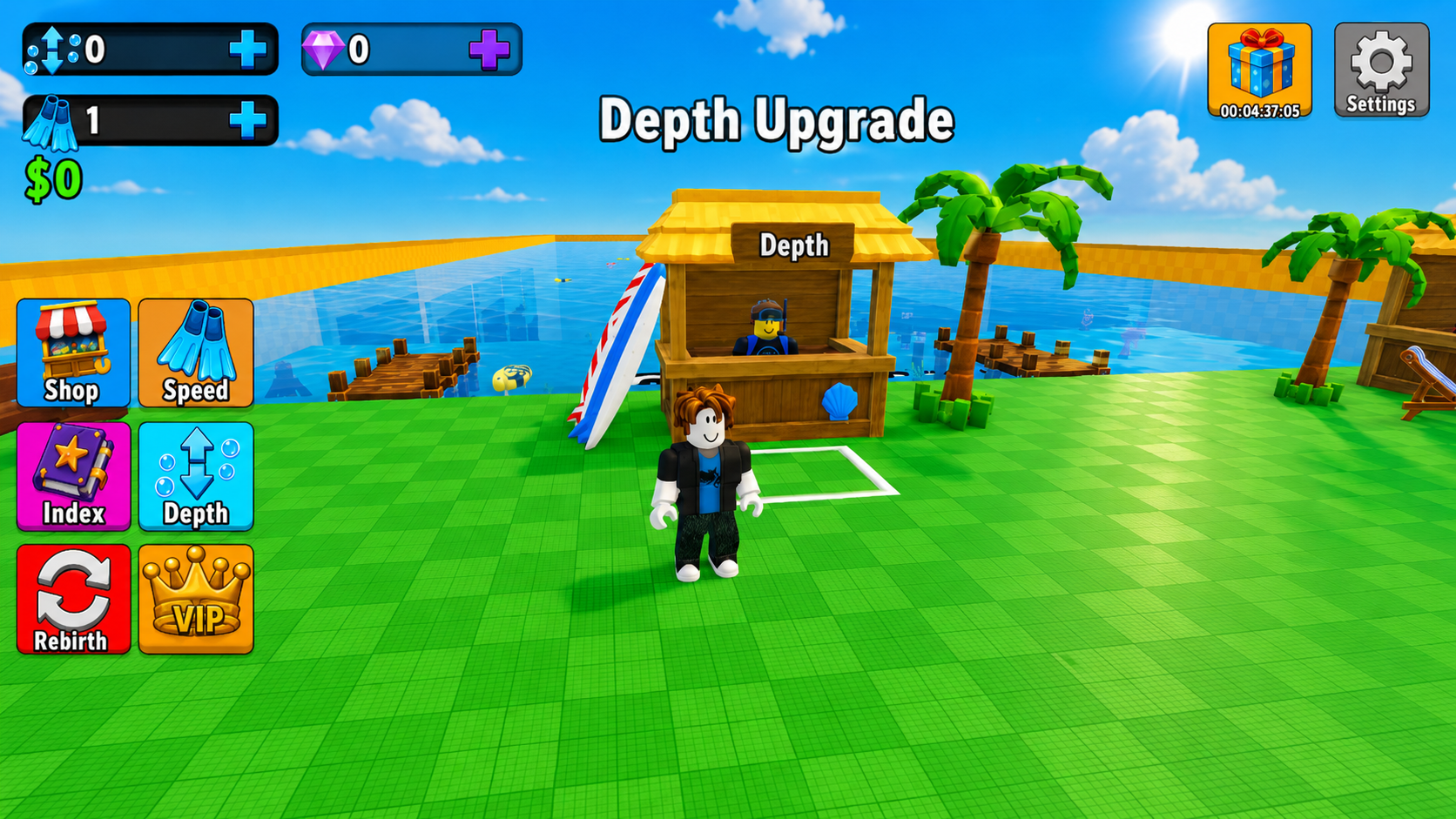 Dive for Brainrots: Online + Fishing — screenshot 1