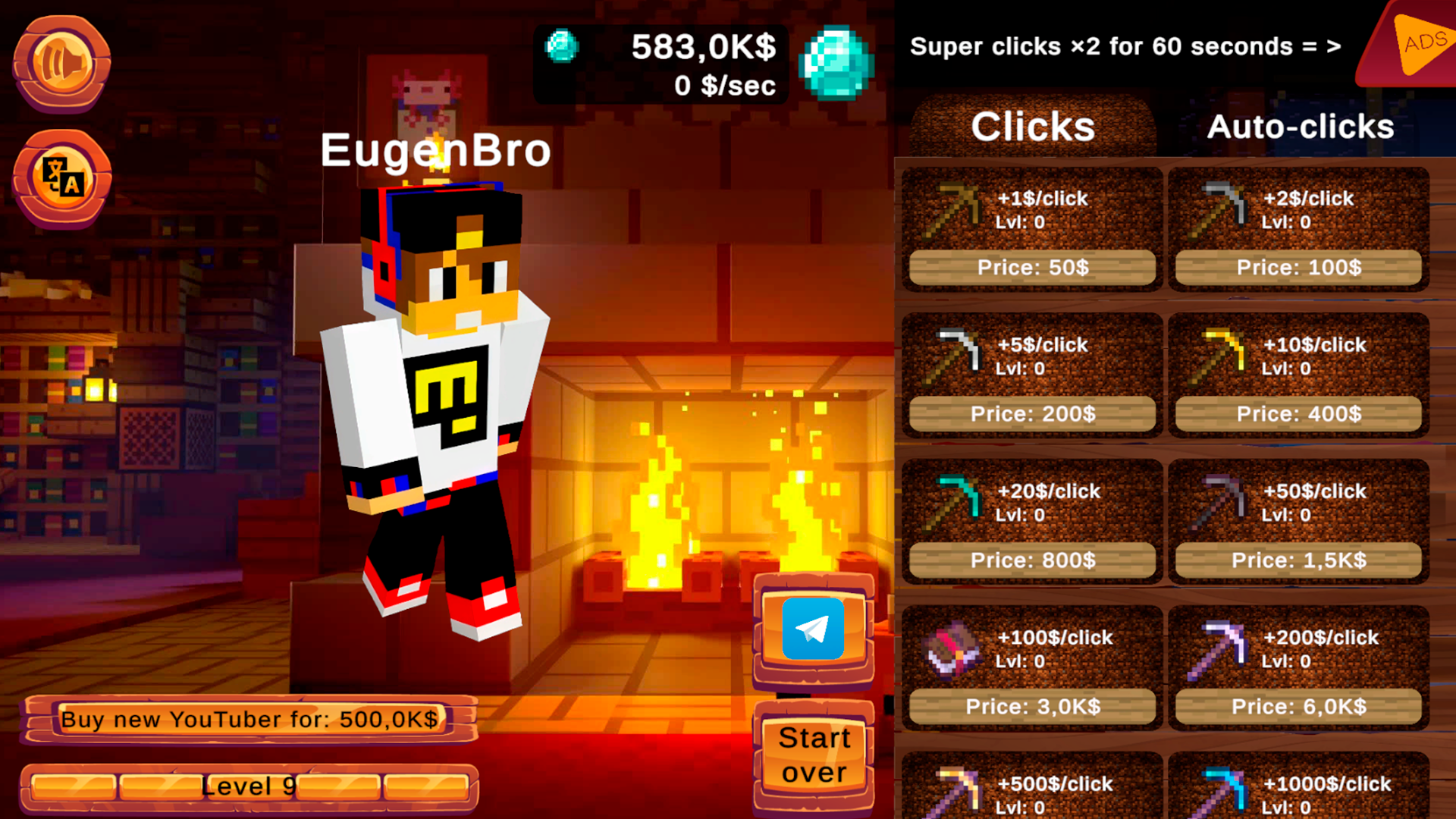 ClickerCraft: From Noob to Top — screenshot 12