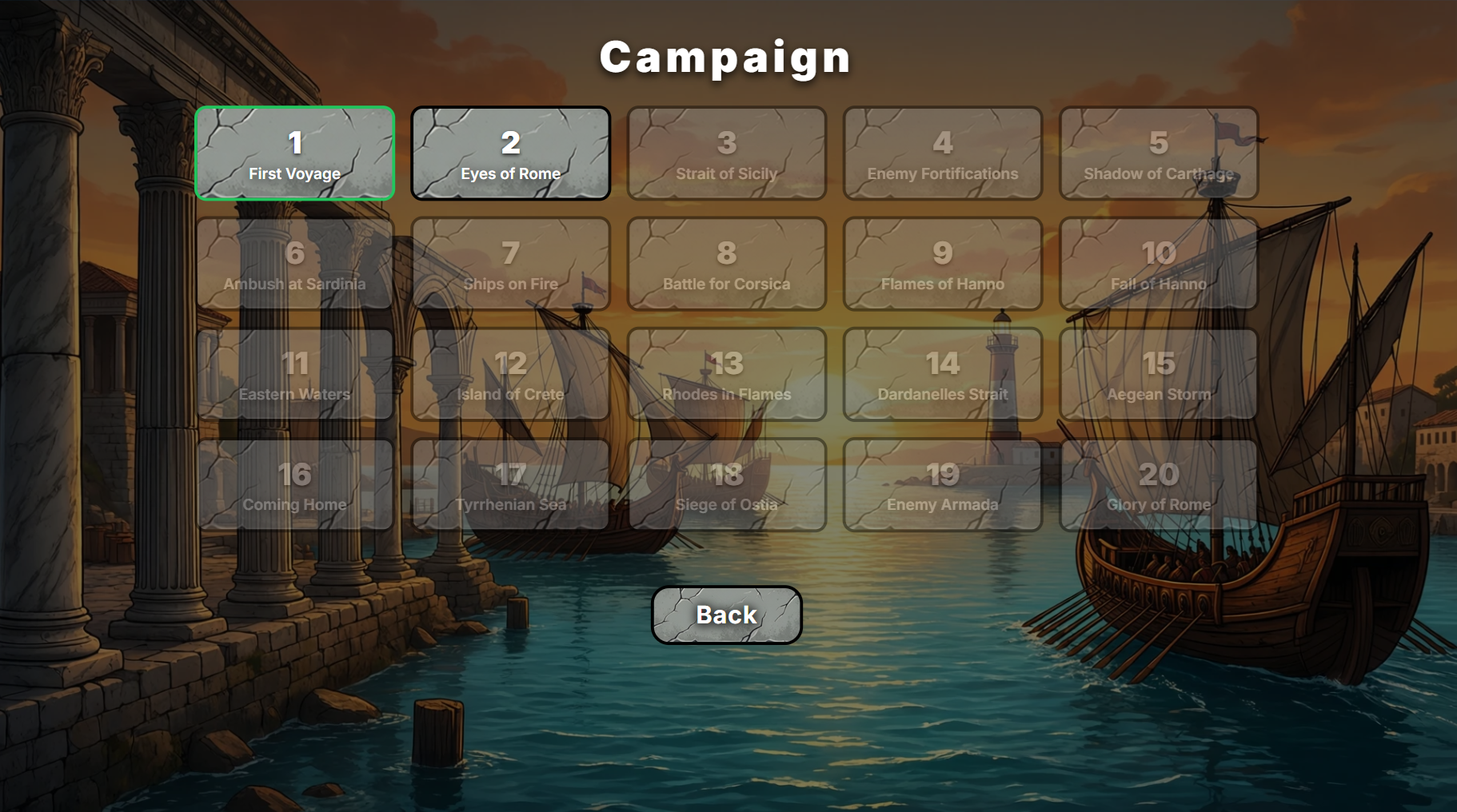 Battleship: Ancient Rome — screenshot 1