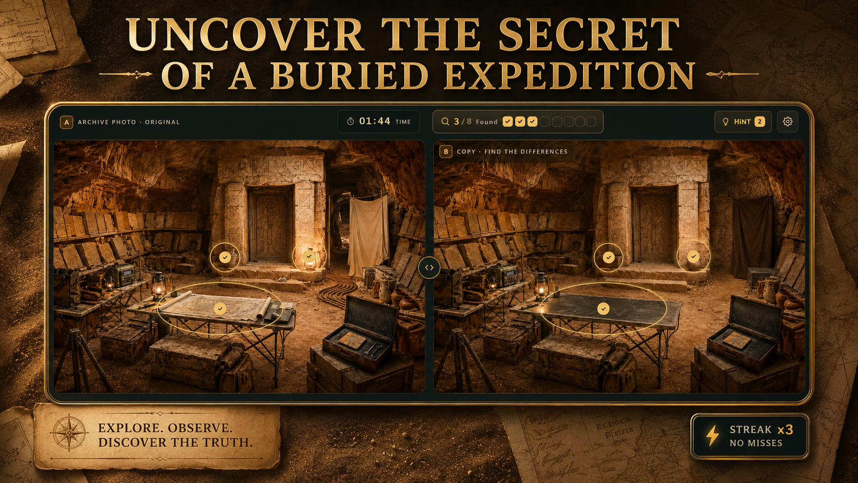 Spot the Differences: Expedition Mysteries — screenshot 2