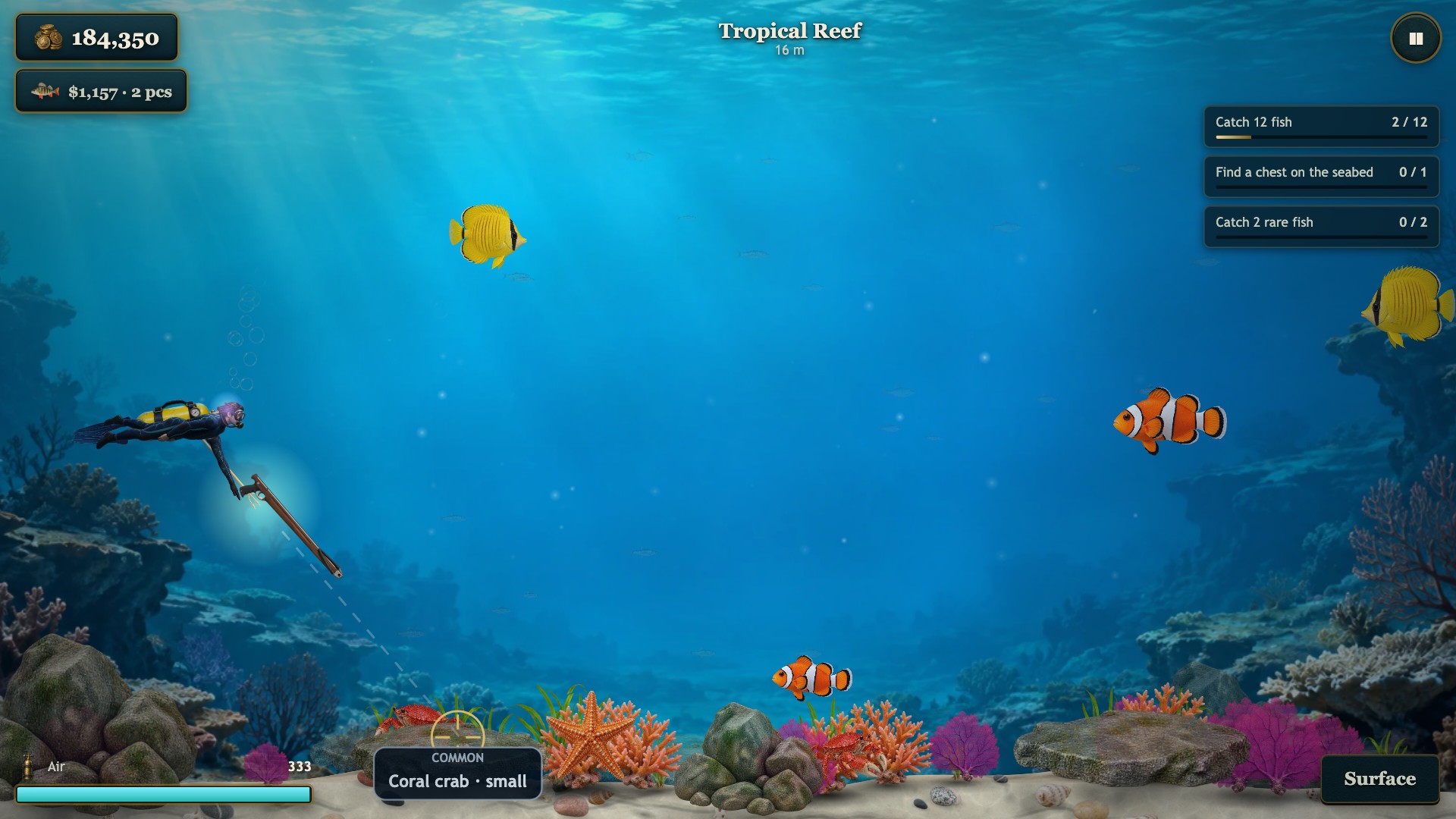 Spearfishing: Deep Sea Hunt screenshot 1