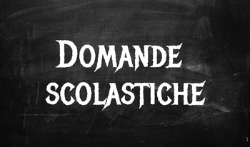 Domande scolastiche