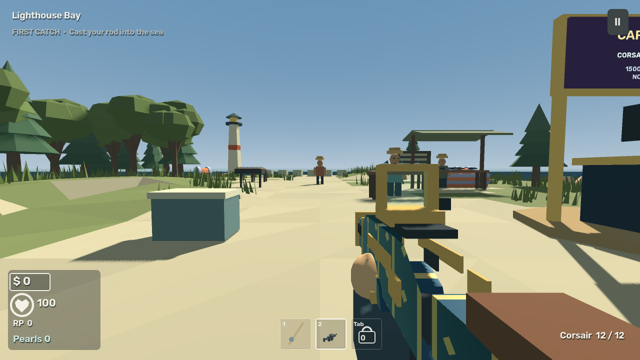 Fishing and Guns screenshot 1
