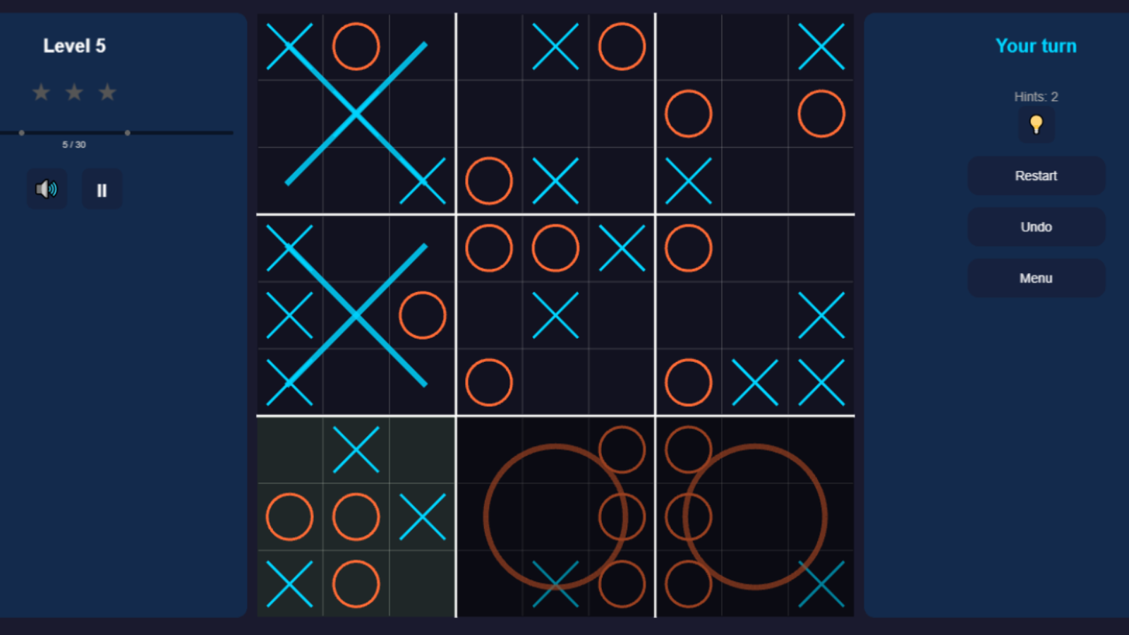 Tic-Tac-Toe: Master — screenshot 2