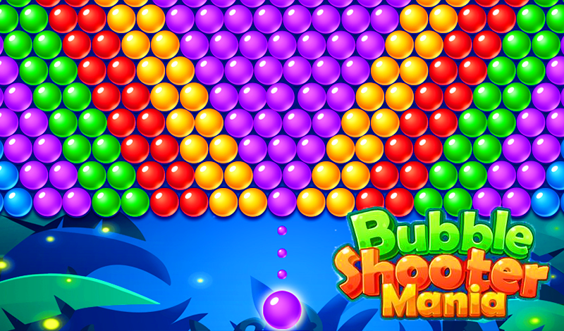 Bubble Shooter Mania game cover