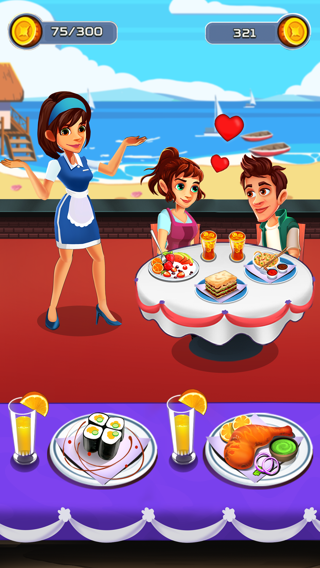 Cafe Story Cooking Game screenshot 3