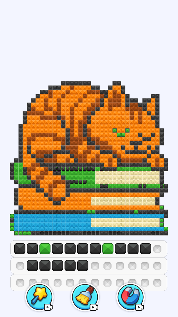Bead Sort: Block Coloring screenshot 5
