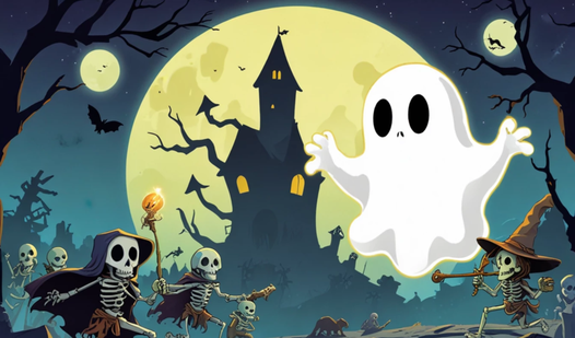 Save the poor ghost from the enemies!!!