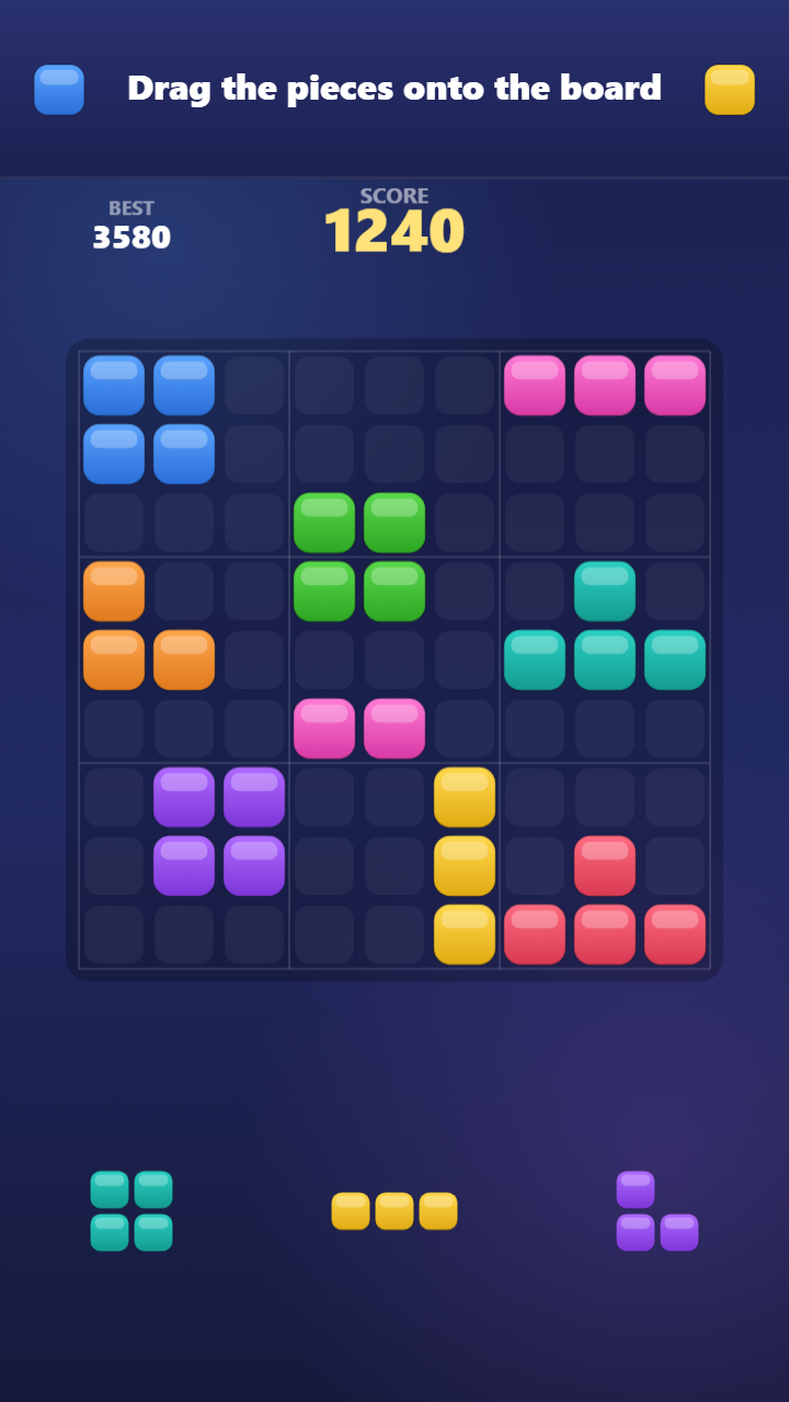 Gems: Block Puzzle 9×9 screenshot 4