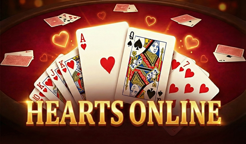 Hearts Online game cover