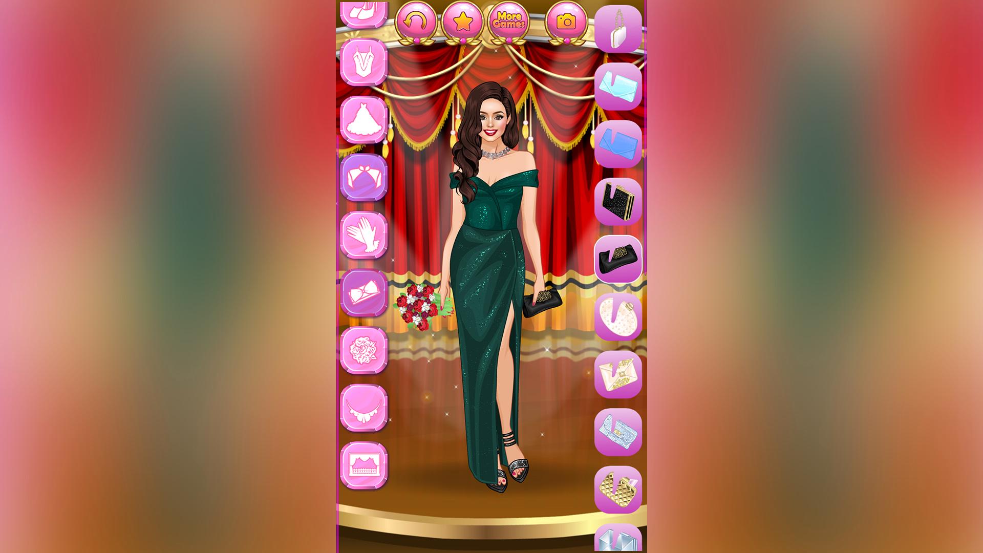 Red Carpet Dress Up Game screenshot