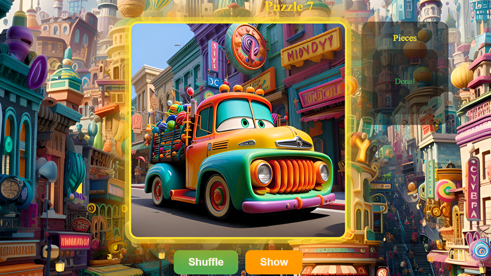 Cars - 30 puzzles — screenshot 2
