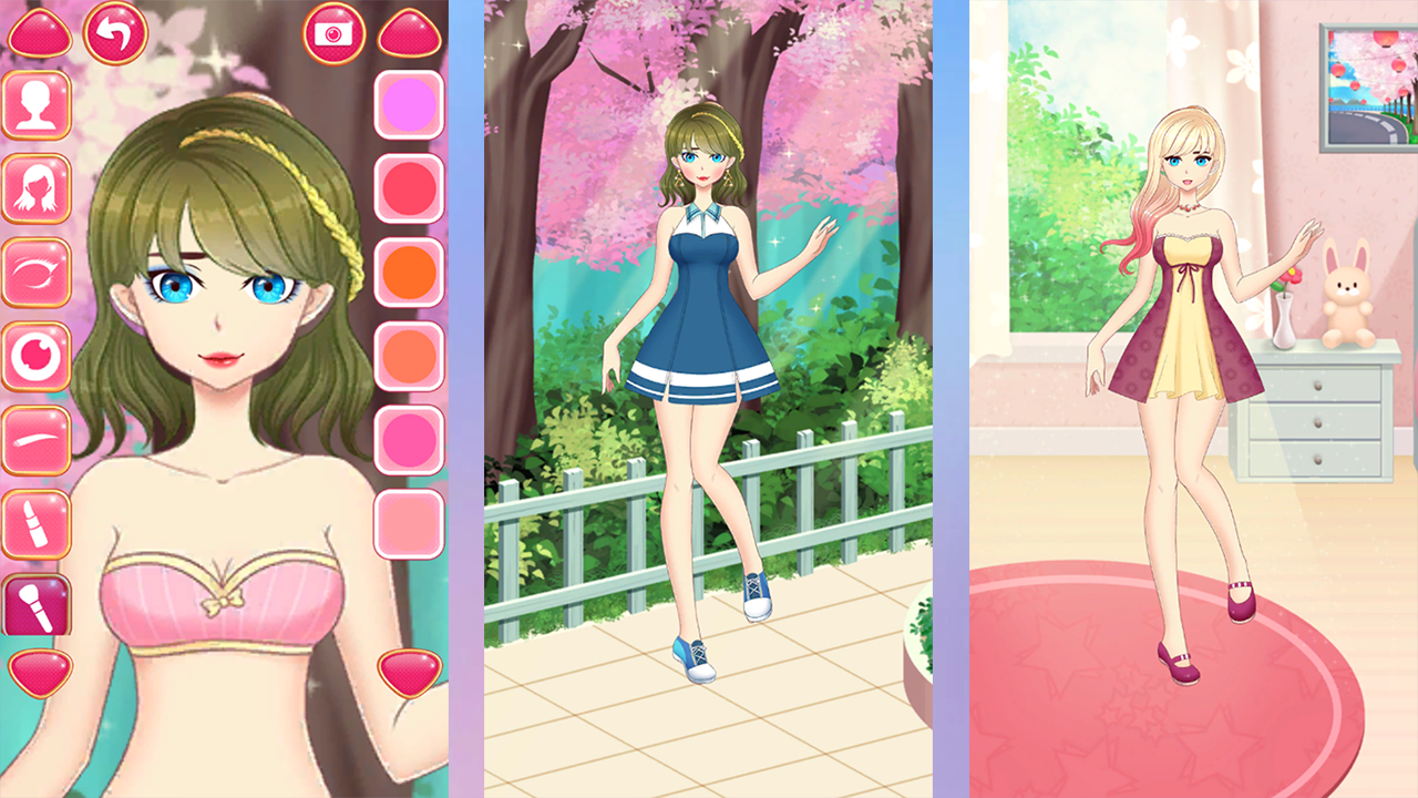 Anime Girl : Beauty Salon screenshot