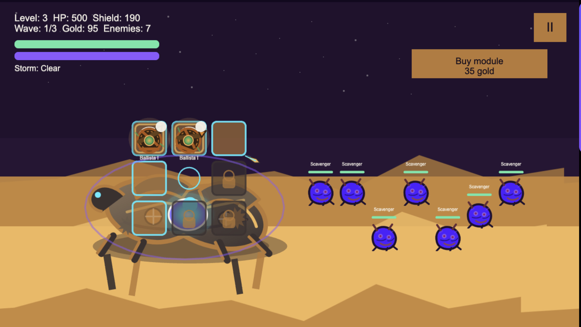 Titan Caravan Defense — screenshot 2