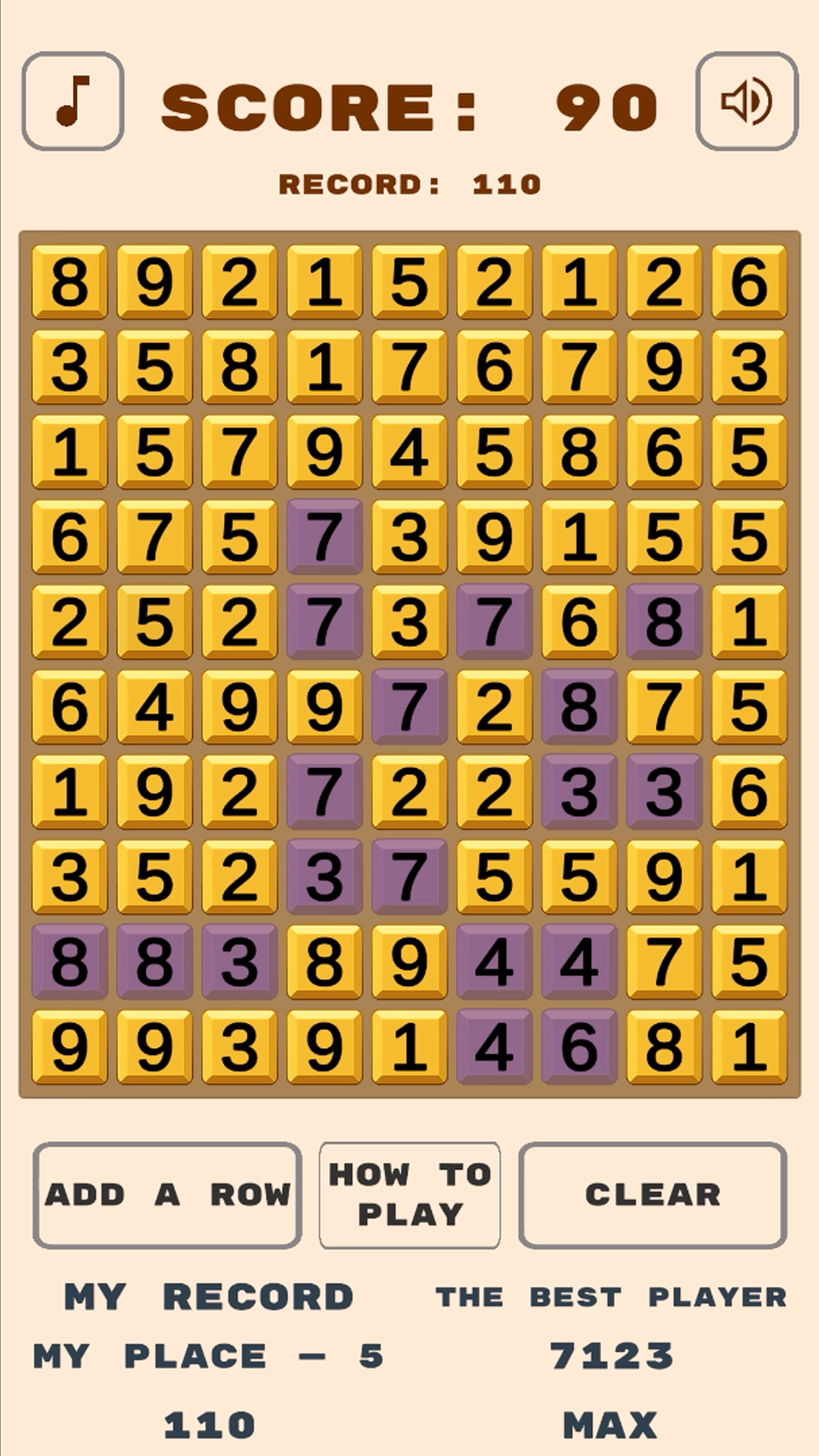 Numeric combinations of 10 screenshot 6