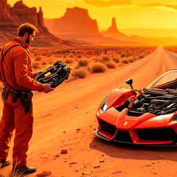 Собери Свою Ferrari: Дикий Запад