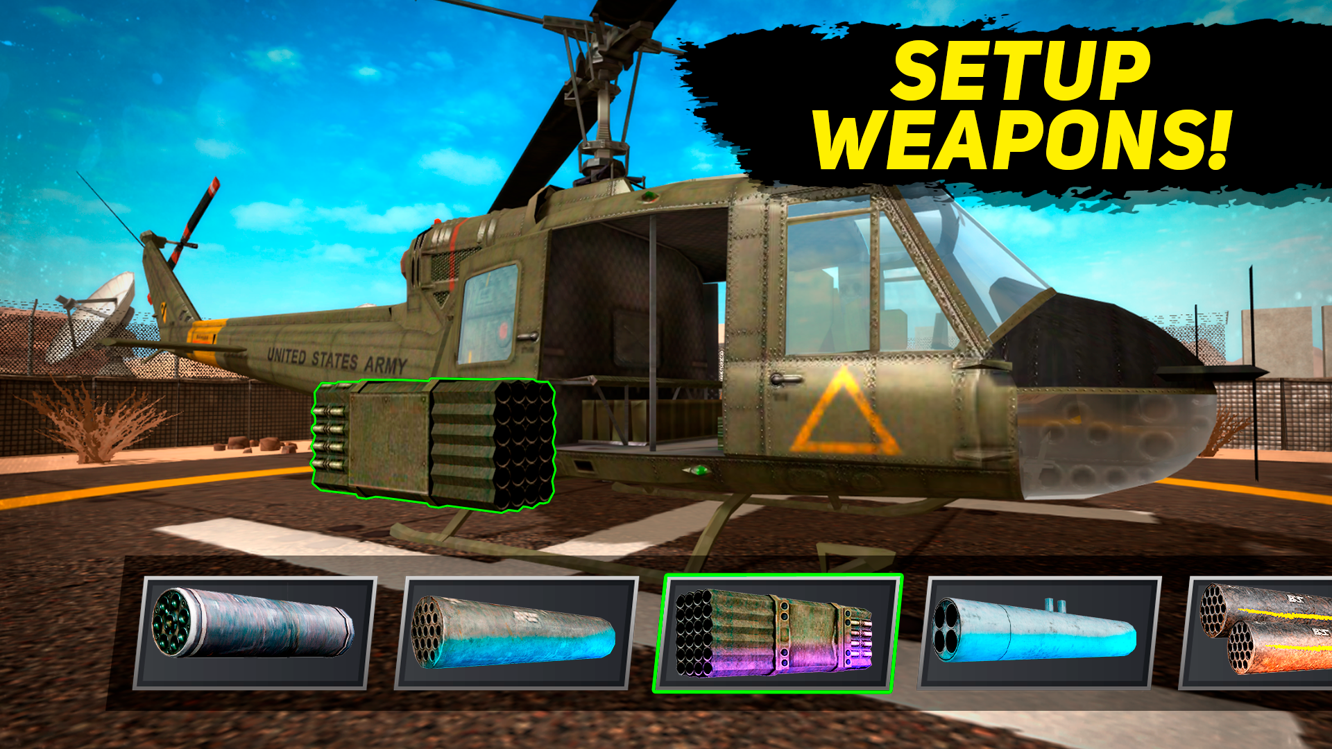 Desert Heli Strike 3D: Gunship — screenshot 2