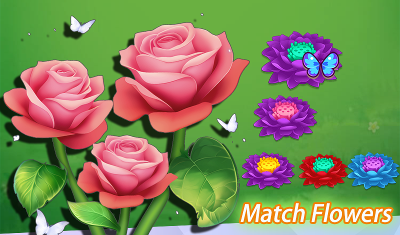 Match Flowers game cover