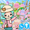 Toca World: A house with a roof garden
