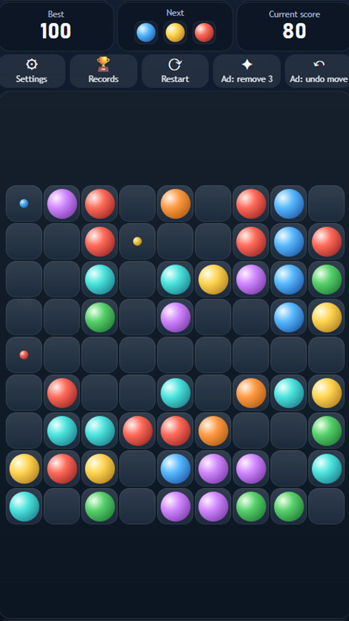 Lines 98 Classic Balls screenshot 14