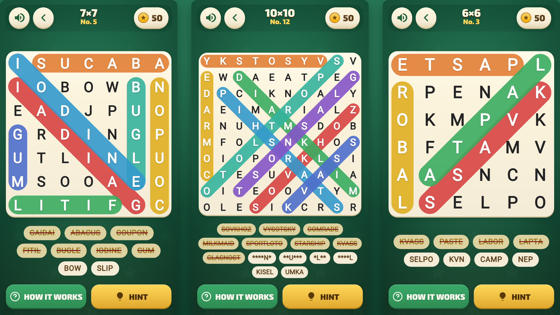 Word Search USSR — screenshot 2
