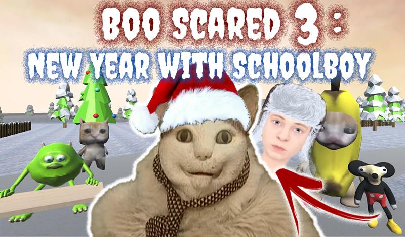 Boo Scared 3: New Year with Schoolboy game cover