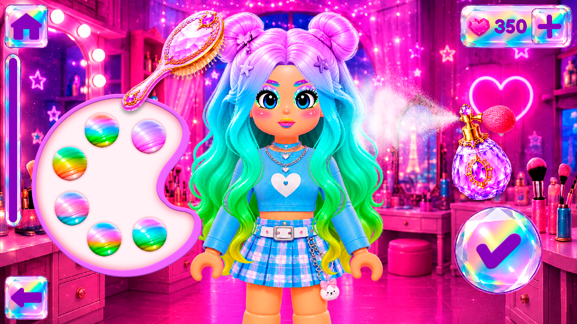Queenka Avatar Makeup: Beauty Salon screenshot 5
