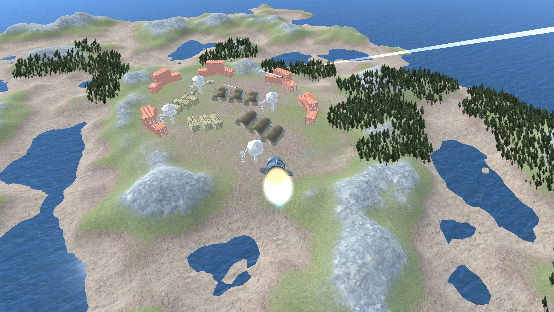 Control the rocket! screenshot